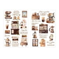 thumbnail image 2 of Ganfancp Tinta de Transferencia de Pet Etiqueta Engomada de La Serie para Una Taza de Café Diy Base Decorativa 5 Liquidación Ventas Hoy Ofertas Prime 2* Pegatinas, 2 of 6
