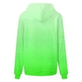 thumbnail image 5 of BXINGOHAI Womens Oversized Hoodies Gradient Sweatshirts Long Sleeve Pullover with Pocket 2024 Fall Winter Outfits Y2K Clothes Today Sales Green,XXL, 5 of 6