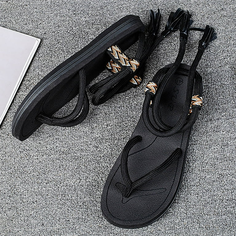 PMUYBHF Men Sandals Size 10 Leather Summer Couple Men s Fashion