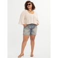thumbnail image 5 of Jessica Simpson Women's Plus Fiesole Blouse, Sizes 0X-4X, 5 of 6