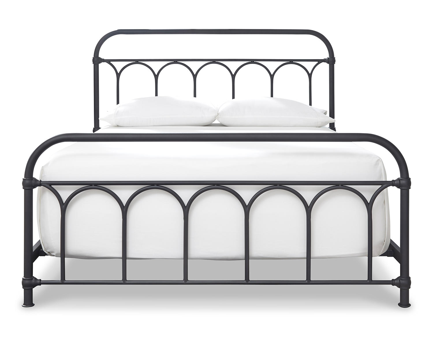 Signature Design by Ashley Casual Nashburg Queen Metal Bed  Black - image 3 of 8