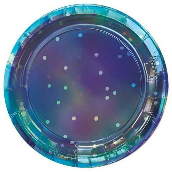 Sparkling Sapphire Small Paper Plates (8ct)