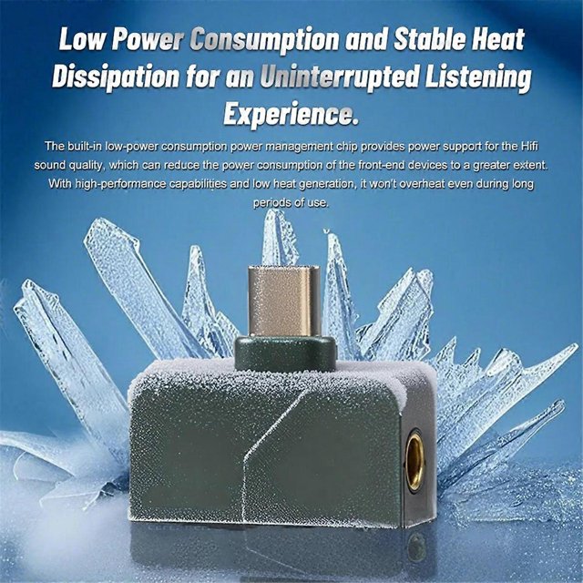 New CD-2 Portable Type-C to 3.5mm 4.4mm Audio HiFi Earphone Decoder Headphone Amplifier for Android/IOS//Win10 A