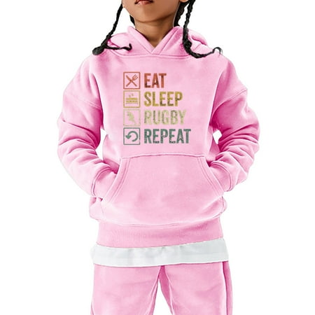 

Baby Children Sweatshirts Cartoon Letter Printed Tops Sports Gift Football Teen Sweatshirt Vintage Sports Retro Boys Girls Pullover Hoodie Novelty Vacation Clothing For Child