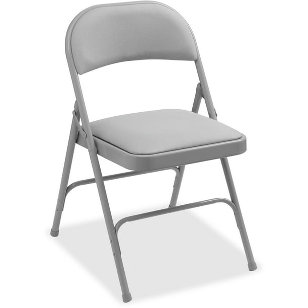 Lorell, Padded Seat Folding Chairs, 4 / Carton - Walmart.com - Walmart.com