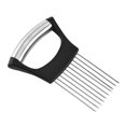 thumbnail image 2 of CNKOO Onion Slicer Stainless Steel Onion Needle Portable Vegetable Slicer Kitchen Accessory  Type 2, 2 of 10