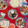 thumbnail image 6 of Airplane Travel Birthday Party Supplies Set Plates Napkins Cups Tableware Kit for 16, 6 of 7