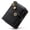 Black, variant on Women's Small Leather Bifold Wallet, RFID Blocking Ladies Purse with Zipper Coin Pocket
