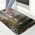thumbnail image 4 of ONETECH Trees Pond Birds Door Mats Non-Slip Durable Entrance Mat Kitchen Floor Mat Dog Doormat Absorbent Welcome Entrance Doormat for Home Entrance Outside Entry 19.68*47.24 in, 4 of 6
