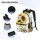 thumbnail image 3 of Fotbe Sunflowers Leaves And Birds Mochila Ligera Casual para Laptop para Hombres y Mujeres, Mochila Impermeable de Uso Diario, Mochila para Universidad, 3 of 6