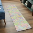 thumbnail image 3 of Runner Rugs 2x6 Ft, Easter Non Slip Area Rugs for Kitchen Bedroom Entryway, Watercolor Rabbits Love Polka Dots Spring Beige Washable Carpet Runner Rug Floor Mats for Bedroom Home Decor, 3 of 8