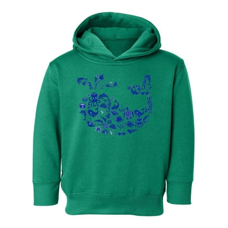 

Whale Outline With Symbols Hoodie Toddler -Image by Shutterstock 5 Toddler
