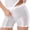 White, variant on Womens Shiny Yoga Shorts Glossy Swimming Bottoms Rave Dance Booty Shorts