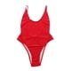 thumbnail image 3 of Gibobby Traje de Baño Sexy Bikini Bikini Color Traje de Baño Unido Niña(RD1,XL), 3 of 5