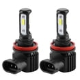 thumbnail image 2 of 120W 6000K 3LEDs Headlight H8/H9/H11 Universal Front Light 12-24V Waterproof Dustproof Auto Replacement, 2 of 12