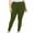 Army Green, variant on lcziwo Lightning Prime Today, Plus Size Yoga Pants for Women High Waist Tummy Control Leggings Casual Stretchy Athletic Pants Solid Color Tight Workout Leggings Purple XXXXXL