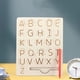thumbnail image 3 of Wooden Hole Punch Board Children's Early Education Monti Alphabet Graphic Double-sided Blind Punch Board Educational Toy, 3 of 4