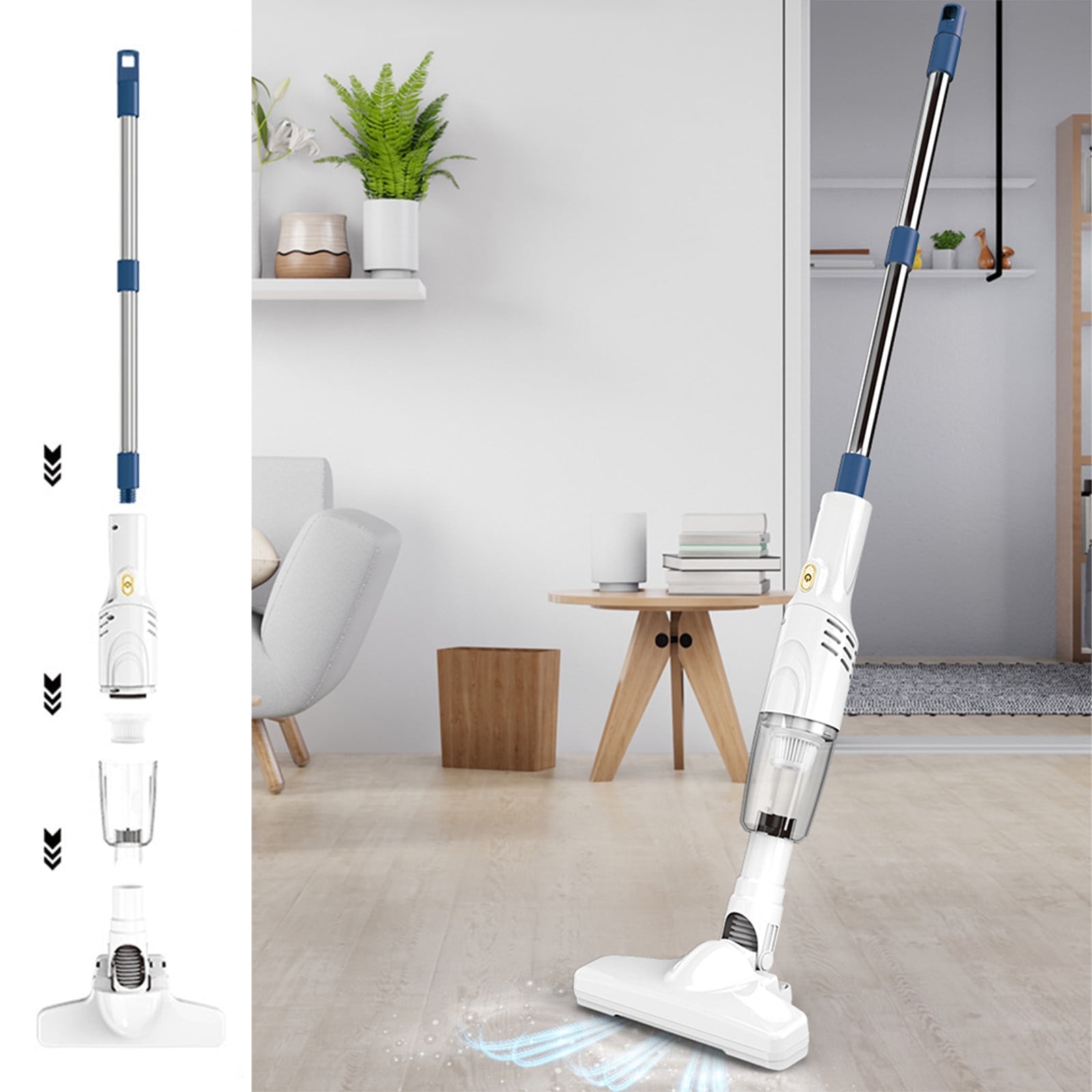 Clearance Cordless Stick Vacuum, Vacuum Cleaner With 30 Mins Long Runtime, Lightweight Cordless Vacuum Cleaner for Carpet and Hardwood Floor Pet Hair