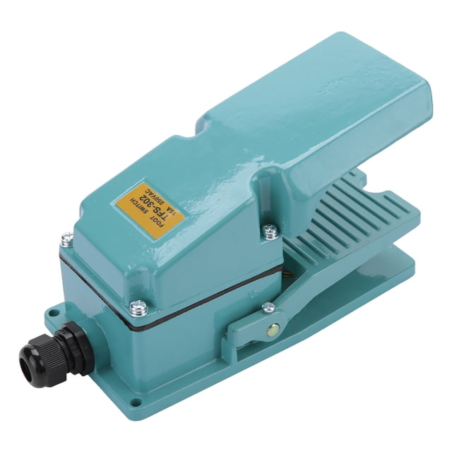 Un interruptor de pedal, TFS-302 Interruptor de pedal de carcasa de aluminio antideslizante Rendimiento probado TF NikouMX herramienta