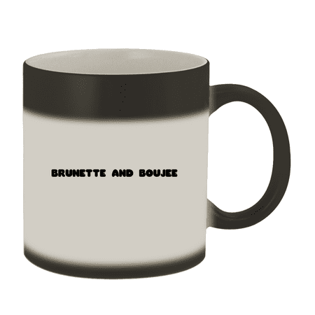 

Brunette And Boujee - 11oz Magic Color Changing Mug Matte Black