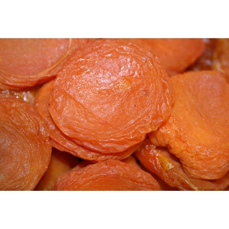 BAYSIDE CANDY DRIED APRICOTS CALIFORNIA, 1LB (Best California Dried Apricots)