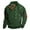 Green, variant on Men's Vintage Cable Knit Sweater Jacket Warm, Stylish, and Comfortable with Suede Elbow Patches