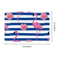thumbnail image 3 of Balery Design Name Doormats - Non-Slip Front Door Mat Spring Doormat For Front Door Decor, Home, And Office, Welcome Mats With Floral Print 16x24 Inch, 3 of 9