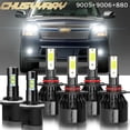 thumbnail image 1 of For Chevy Tahoe 2001-2006 6x Combo 9005 9006 LED Headlight Hi/LO + 880 Fog Light, 1 of 12