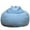 Sky Blue, variant on Pontos Solid Color Cloth Lazy Lounger Bean Bag Sack Chair Sofa Dust Cover Decoration