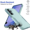 thumbnail image 5 of For Galaxy S25 FE 5G 2025 Case ,Sturdy Phone Case for Galaxy S25 FE 6.7 inch ,Tiflook Shockproof Protection Heavy Duty Armor Hard Plastic & Rubber Rugged Bumper 2-in-1 Case Cover ( Green ), 5 of 6