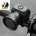 thumbnail image 4 of Mini Bike Horn with Battery, 120dB Loud Waterproof Cycle Bell, Handlebar-Mounted Safety Speaker, IPX4 Drizzle-Resistant Design, Lightweight Bicycle Accessory for Commuting, Kids Scooter Alarm, 4 of 6