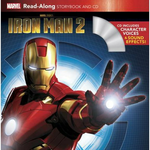 Pre-Owned Iron Man 2 Read-Along Storybook and CD (Paperback) 1484786300 9781484786307