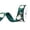 E, variant on Bouanq 26 Yards 2.5 Inch Football Wired Ribbon Sport Wired Edge Ribbon Football Printed Burlap Ribbon Green Striped Ribbon for DIY Present Wrapping Craft, Football Fan Wreath, Swag and Bow