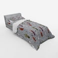thumbnail image 2 of Ambesonne Retro Bedding Set 3 Pcs, Flapper Girls 20s Fashion, Twin XL, Multicolor, 2 of 2