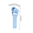 thumbnail image 3 of Handheld Portable Fan Microphone Shape High Speed Usb Rechargeable Fan in Blue, 3 of 8
