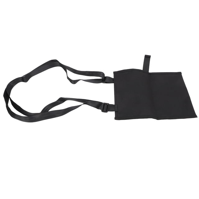 Support de Sac à Urine, Bouton de Libération Rapide Imperméable Support de Sac de Drainage d'Urine Portable Grande Capacité de Charge Sangle Réglable Noire pour Extérieur pour Taille