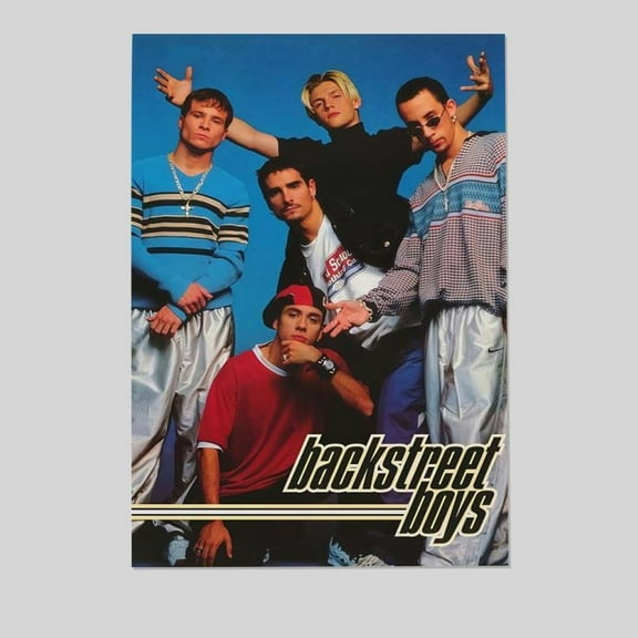 Backstreet Boys Canvas Poster Print Wall Art Decor Paintings Size 24''x36'' - Postora