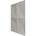 thumbnail image 4 of Ekena Millwork 19 5/8"W x 19 5/8"H Ellis EnduraWall Decorative 3D Wall Panel, Universal Aged Metallic Weathered Steel (Covers 2.67 Sq. Ft.), 4 of 6