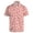 Pink&&100, variant on CONROSES Mens Short Sleeve Polo Shirts Strawberry Graphic Collared Polo Shirt for Men Casual Golf Shirts