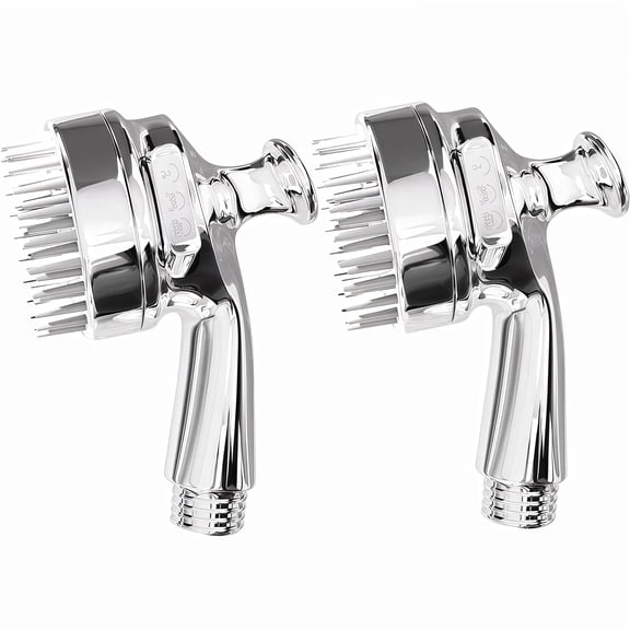 2PCS Pet Shower Spray Head For Cats And Dogs Bathing Adjustable Design