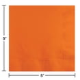 thumbnail image 2 of Party Central 2-Ply Disposable Beverage Napkins - 4.5" - Sunkissed Orange - Club Pack of 600, 2 of 3