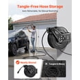 thumbnail image 2 of VEVOR Pressure Washer Hose Reel 60ft x 1/4in Retractable 4000PSI Auto-Rewinding, 2 of 9
