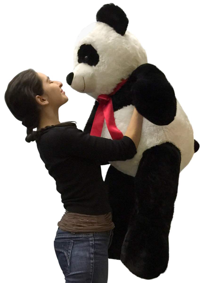 4 foot stuffed panda bear