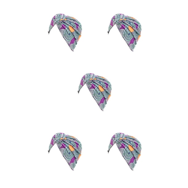 Minnieouse Turbante africano nudo estilo bohemio protección solar banda ancha accesorios moda sombreros pérdida Bonnet mujeres diademas verde Type2 NO2 Minnieouse CBP468599