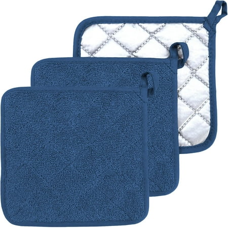 

3Pcs/6Pcs Oven Pot Holders Cotton 7x7 inch Perfect for Cooking Baking Serving BBQ or Dinner Party