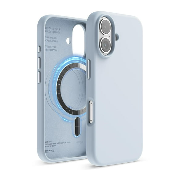 Funda de silicona magnética Elago para iPhone 16 6.1