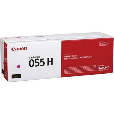 UPC: 0013803309317 | Genuine Canon Toner 055 Magenta High Capacity – Yields Up To 5 900 Pages