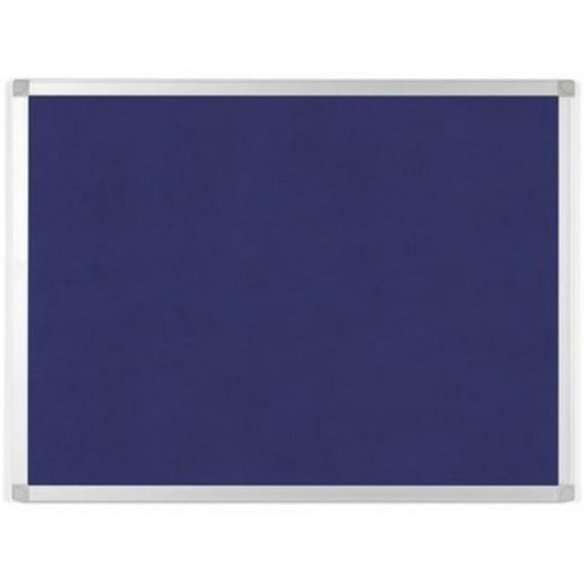 Bi-Silque FA03439214 24 x 36 Po. Tableau d'Affichage en Feutre MasterVision Ayda, Bleu