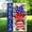 Drapeau de Jardin à double Face Moins de 5 $ a5, variante sur Vacemry Drapeau de Jardin pour la Fête de l'Indépendance, Décor Extérieur Patriotique en Lin Double Face, Drapeau Américain du 4 Juillet pour Décoration de Cour, Pelouse, Porche, Jardin, Bannière de Bienvenue pour Cour avant