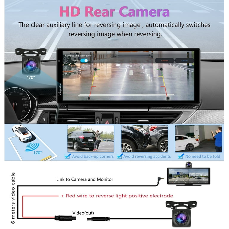Carpuride Wireless Carplay Android Auto 10.26